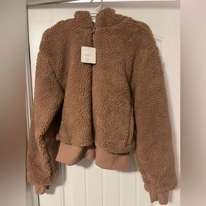 NWT Fabletics Teddy jacket